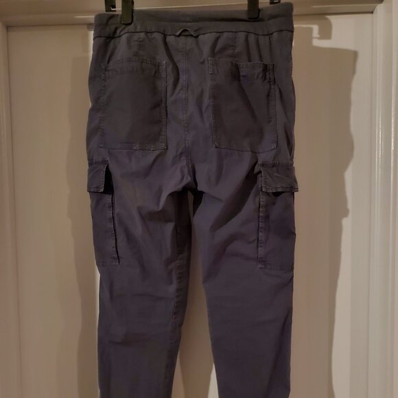 James Perse Gray Cargo Pants Sz 1 - Picture 2 of 4